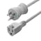 Startech.Com 6ft 1.8m Hospital-Grade Power Extension Cord, Green Dot Medical Power Cable, NEMA 5-15P to 231B-660H-POWER-CORD - alternate 1