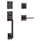 Kwikset Handleset, Venetian Bronze, Keyway, Residential 818SCEXHFL SQT11P - alternate 3