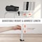 Vevor 2 in 1 Folding Walker with Armrest Pads & 5 in Solid Wheel Height Adjustable FBL810277 - alternate 7