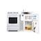 Summit 54" Wide All-in-One Kitchenette with Gas Range ACK54GASW - alternate 9