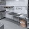 Amgood 120in. x 30in. SS Three Compartment Sink w/24in. x 24in. x 14in. Bowls and Dual 24in. Drainboards SINK S3C-242414-24LR-NF-Z - alternate 7
