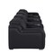 Homeroots 169" Black Italian Leather Reclining USB Sofa 632886 - alternate 7