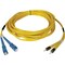 Tripp Lite Fiber Optic Cable, Dplx, SMF, 8.3, SC/ST, 5m N354-05M - alternate 1