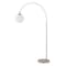 Jonathan Y Nora 71" Coastal Vintage Iron LED Floor Lamp, Nickel/White JYL3089B - alternate 9