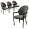 Leisuremod Opaline Series Elegant Wooden Dining Chair in Two-Tone Kahki, 4PK OC24KA4 - alternate 1
