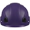 Ironwear Raptor Type II Class E Non-Vented Safety Helmet Purple 3975-PR - alternate 1