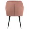 Elama 2 Piece Velvet Tufted Accent Chairs in Pink with Black Metal Legs ELM-214A-PINK - alternate 8