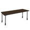 Regency Kee Height Adjustable Mobile Classroom Activity Table, 66 in W, 30 in L, Neo Walnut MT6630NWAPCGY - alternate 5