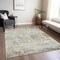 Homeroots 10' X 14' Taupe Light Yellow And Ivory Abstract Washable Indoor Outdoor Area Rug 604564 - alternate 9