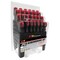 Performance Tool 26 pc. Screwdriver Set, Magnetic Tips, Non-Slip Grips, Storage Rack W1726 - alternate 5