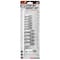 Performance Tool 12 pc. Star Bit Socket Set, Hardened Steel, Storage Rail W1335 - alternate 2