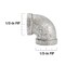 Southland 1/2-in FIP Galvanized 90-degree Elbow 510-003HN - alternate 4