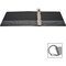 Business Source Ring Binder, Black, Clear Sleeve BSN28448 - alternate 2