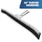 Dsv Standard Curved Floor Squeegee 36", Rubber Blade Garage Squeegee, Taper Pole Connection, Handle not included 87236 - alternate 1