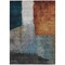 Homeroots 3' X 5' Copper Green And Gray Abstract Washable Indoor Outdoor Area Rug 603719 - alternate 5