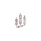 Ferraz Shawmut 1.81in x 9.63in, 600 VAC/300 VDC, 150 A, 50 kA AC/20 kA DC Interrupt, PolyTube Body, Tin OTS150 - alternate 3