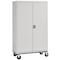 Sandusky Lee Heavy Duty Mobile Welded Steel Storage Cabinet, 46x24x72, Dove Gray TA4R462472-05 - alternate 5