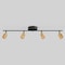 Vidalite Shura Black & Brass 4-Light Track Light with Rotatable Heads, Integrated LED, 3000k, 2240 Lmn CE1008573 - alternate 4