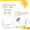 Ecoquality 8oz Empty Clear Plastic Bottles with Tamper Evident Caps For Juices, Milk, Smoothies, 10PK EQ8CLJU-10 - alternate 5