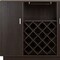 Homeroots 47in Espresso Server with Two Doors 374274 - alternate 3