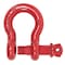 Mytee Products 3/4in 4.75 Tons Anchor Shackle Forged Carbon Steel & Alloy Screw Pin, 4PK SHACKLE-ANCHOR-SP-34x4 - alternate 8