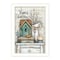 Homeroots Home Sweet Home 5 White Framed Print Wall Art 405308 - alternate 1