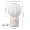 Jonathan Y Valarie 10.25" Contemporary Modern Checkerboard Ceramic w/Ribbed Cocoon Globe Shade LED Mini Table L JYL4203A - alternate 8