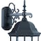 Homeroots Matte Black Hanging Ornamental Lantern Wall Light 398376 - alternate 4