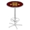 Holland Bar Stool Co 42" Chrome Iowa State Pub Table, 36" dia. Top L216C4236IowaSt - alternate 1