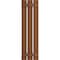 Ekena Millwork True Fit PVC, Three Board Spaced Board-n-Batten Shutters, Burnt Toffee, 17 1/8W x 32H, PR TFP101SBF17X032BT - alternate 7