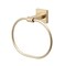 Gliderite Hardware Alpine Collection Towel Ring Champagne Gold Bathroom Hardware 9040-SQ-CHPG-1 - alternate 1
