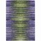 Homeroots 5' X 8' Purple Lilac And Lavender Striped Washable Indoor Outdoor Area Rug 577993 - alternate 6