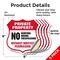Signmission Private Property Shield Sign No Hunting, 6 inch X 6 inch, Vinyl Decal, 5PK SHI-D-5PACK-6-445 - alternate 5