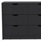Homeroots 42" Black Four Drawer Dresser 524960 - alternate 8