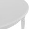 Homeroots 39" White Solid Wood Round Top Dining Table 569347 - alternate 7