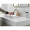 Delta Arvo Two Handle Centerset Pull-Down Bathroom Faucet Champagne Bronze 25840LF-CZPD - alternate 6
