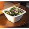 Kitch 24/7 Disposables White Square Molded Fiber Bowl, 48 Ounce, 200PK KC-48SQB-NPAW - alternate 2