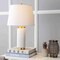 Jonathan Y Adams 23" Marble LED Table Lamp, White/Brass JYL5022A - alternate 6