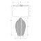 Monarch Specialties Lighting, 30"h, Natural Rattan, Beige Shade, Transitional I 9917 - alternate 3