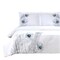 Homeroots Blue and White King 100% Cotton 200 Thread Count Washable Duvet Cover Set 528556 - alternate 7