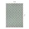 World Rug Gallery Contemporary Checkered Weather Resistant Reversible Indoor/Outdoor Rug 5 ft x 7 ft Green WR114GREEN5X7 - alternate 4