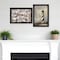 Homeroots Set Of Two Cape Hatteras Lighthouse and Sea Shells 4 Black Framed Print Wall Art, 2PK 407238 - alternate 4