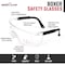 Bison Life Boxer, Safety Glasses, Anti-Fog & Anti-Scratch, Clear/Black Lens ZH-BXSG-CLLBKT-MS16-6 - alternate 9