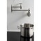 Kingston Brass Wall Mount Pot Filler Faucet, Polished Nickel KS3106CG - alternate 6