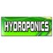 Signmission Hydroponics, 18 Inch x 48 Inch, Banner B-Hydroponics - alternate 1