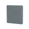 Abb 2-gang weatherproof Blank Cover - Gray E9802CN-CAR - alternate 3