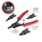 Performance Tool 5-Pc Combination Snap Ring Plier Set Pliers Set-Snap, W1159 W1159 - alternate 6