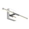 Jonathan Y McKenna 16.25" Modern Minimalist Dimmable Integrated LED Metal Wall Sconce, Chrome JYL7039A - alternate 1