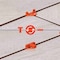 Barwalt Dual-Sided Tile Spacers, 3/16 in, T Shape, 100PK 5TST2X - alternate 5