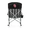 Picnic Time Family Of Brands NCAA Oklahoma Sooners Outdoor Rocking Camp Chair - XL Heavy Duty Camping Chair 805-01-175-454-0 - alternate 1